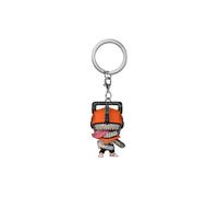 Funko Pop! Keychain: Chainsaw Man - Chainsaw Man - Mini Figura in Vinile da Collezione Novità Portachiavi - Riempitivi per Calze - Idea Regalo - Merchandising Ufficiale - Anime Fans - Minifigure
