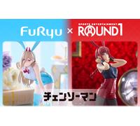 Chainsaw Man Power & Makima Round1 Exclusive Limited Color Ver Figure Nuovo...