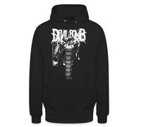 Chainsaw Man Reze Devil Bomb - Felpa con cappuccio unisex | Impressionante illustrazione oscura con la scritta Devil Bomb, perfetta per gli amanti degli anime e del manga.