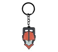 Chainsaw Man Unisex Pendente portachiavi nero/arancione Gomma