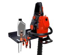 Chainsaw Storage Rack - Iron Wall Mount Hook, Workshop Utility Organizer | Secure Heavy Weight Bracket with Reinforced Build, Compact Tool Hanging for Home Fence Garden Lawn Garage Backyard Equipment