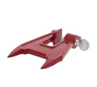 Chainsaw Stump Vise, Heavy Duty Adjustable Metal Sharpening Tool, Portable Chain Saw Filing Clamp Accessory on Maintenance, Secure Grip Holder for Outdoor Woodcutting and Workshop Use