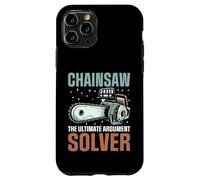 Chainsaw The Ultimate Argument Solver Motosega Custodia per iPhone 11 Pro
