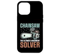 Chainsaw The Ultimate Argument Solver Motosega Custodia per iPhone 12 Pro Max