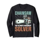 Chainsaw The Ultimate Argument Solver Motosega Maglia a Manica