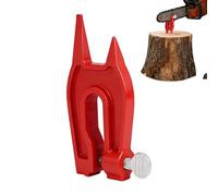 Chainsaw Vise Clamp - Heavy Duty Sharpening Tool for Woodworking | Steel Jaw Clamp with Adjustable Base, Secure Chainsaw Holding, Forestry Carpenter Workshop Stump Tool Accessories, Drill Bench Compat