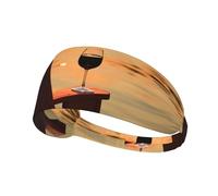 Chair and Wine at Sunset Lake Fascia elastica sportiva stampata fascia sportiva adatta per corsa, fitness, tennis, yoga