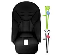 Chair Cover, Chair Cushion, Non-Slip High Chair Pad, Toddler High Chair Cushion, Soft and Durable Replacement High Chair Cushion, Non-Slip Pu Leather Cover for Babies and Kids