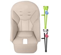 Chair Cover, Chair Cushion, Non-Slip High Chair Pad, Toddler High Chair Cushion, Soft and Durable Replacement High Chair Cushion, Non-Slip Pu Leather Cover for Babies and Kids