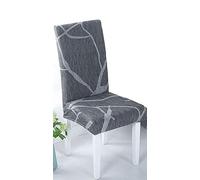 Chair Covers Stretch,Coprisedia Cucina 2 4 6 Pezzi ,Coprisedie Con Schienale Elasticizzato Copri Sedia Soggiorno Copri Sedie Antigraffio Gatto Fodera Per Sedia Coperture Per Sedie Da Pranzo ( Color :