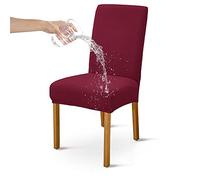 Chair Covers Stretch,Coprisedia Cucina 2 4 6 Pezzi ,Coprisedie Con Schienale Elasticizzato Copri Sedia Soggiorno Copri Sedie Antigraffio Gatto Fodera Per Sedia Coperture Per Sedie Da Pranzo ( Color :