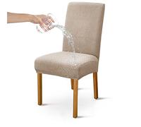 Chair Covers Stretch,Coprisedia Cucina 2 4 6 Pezzi ,Coprisedie Con Schienale Elasticizzato Copri Sedia Soggiorno Copri Sedie Antigraffio Gatto Fodera Per Sedia Coperture Per Sedie Da Pranzo ( Color :