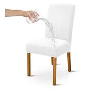 Chair Covers Stretch,Coprisedia Cucina 2 4 6 Pezzi ,Coprisedie Con Schienale Elasticizzato Copri Sedia Soggiorno Copri Sedie Antigraffio Gatto Fodera Per Sedia Coperture Per Sedie Da Pranzo ( Color :