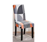 Chair Covers Stretch,Coprisedia Cucina 2 4 6 Pezzi ,Coprisedie Con Schienale Elasticizzato Copri Sedia Soggiorno Copri Sedie Antigraffio Gatto Fodera Per Sedia Coperture Per Sedie Da Pranzo ( Color :
