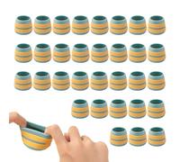 Chair Foot Covers, Stool Feet Hardwood Floor Protector, 32 Pieces Silicone Furniture Sliders Reduce Noise Anti Scratch For Dining Table Couch Living Room Kitchen Home