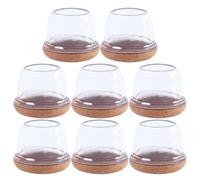 Chair Leg Caps - 8 pezzi mobili Leg Covers | Stool Protectors Caps | Non Slip Furniture Pads for Hardwood Floors