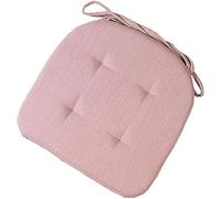 Chair Pad Chair S Pack of 2 Seat S con Lacci Coprisedile Sedia da Giardino Giardino per Sala da Pranzo Giardino Cucina Ufficio 42x42cm, Lightpink