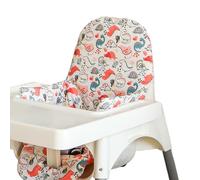 Chair Pad Cover for Baby Feeding in Various Pattern Easy Installation Washable Cartoon Pattern Pad Infant Pad