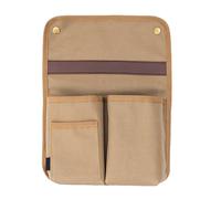 Chair Pouch, Wheelchair Pocket, Portable Large Capacity Multifunctional Chair Side Organizer for Glasses, Phones, and Small Stuffs, 13.39x10.04 inches, 600D Oxford cloth, PU