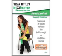 Chair Resistance Band Strength Exercises