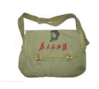 Chairman Mao " Service To The Persone " Verde Oliva Messenger Borsa