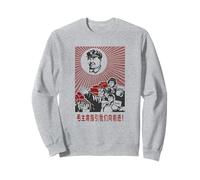 Chairman Mao Zedong - Maglietta in propaganda cinese Felpa