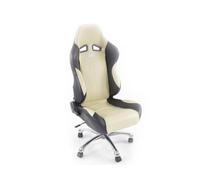 chaise chair silla sport in simil pelle per ufficio nero / beige 4052078449119