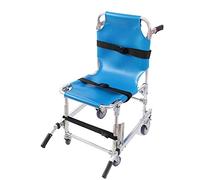 Chaise d'escalier, Chaise pliante légère en Aluminium, Chaise élévatrice d'évacuation avec sangles réglables à dégagement Rapide, 2 roues