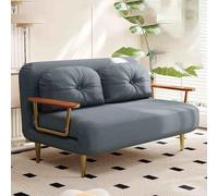 Chaise longue convertibile 4 in 1 con schienale regolabile per piccoli spazi e ufficio, soluzione versatile per la casa e lo spazio di lavoro