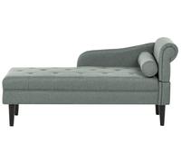 Chaise longue in tessuto lato destro Poltrona lounge in stile moderno Gambe in l