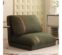 Chaise Lounge Divano Sedia da pavimento con supporto per lo schienale, regolabile in 6 angolazioni, reclinabile per soggiorno e camera da letto