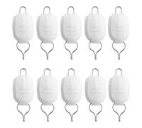 CHAKAE 10Pcs Portatile Linea Di Pesca Tappi Baitcasting Bobine Porta Linea Da Pesca Fibbie Keeper Clip Attrezzature Keeper Clip Attrezzature Keeper Clip Attrezzature