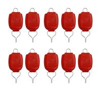 CHAKAE 10Pcs Portatile Linea Di Pesca Tappi Baitcasting Bobine Porta Linea Da Pesca Fibbie Keeper Clip Attrezzature Keeper Clip Attrezzature Keeper Clip Attrezzature