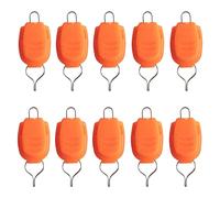 CHAKAE 10Pcs Portatile Linea Di Pesca Tappi Baitcasting Bobine Porta Linea Da Pesca Fibbie Keeper Clip Attrezzature Keeper Clip Attrezzature Keeper Clip Attrezzature