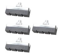 CHAKAE 2 Paia Biciclette V Brake Pad Biciclette Blocco Freno Sostituzioni Set Mountain Pad Per Anteriore Ruota Posteriore Bici Scarpe Holder