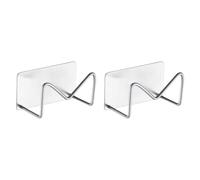 CHAKAE 2 supporti per spugna da cucina, forte adesivo, antiruggine, in acciaio inox 304, per lavello, bagno, ganci da parete, salvaspazio, accessorio da cucina