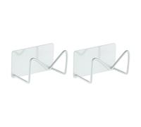 CHAKAE 2 supporti per spugna da cucina, forte adesivo, antiruggine, in acciaio inox 304, per lavello, bagno, ganci da parete, salvaspazio, accessorio da cucina
