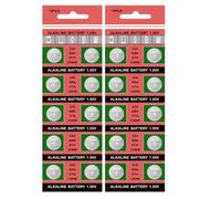 CHAKAE 20 pezzi/10 pezzi AG4/377/LR626 Watch Battery Button Cell Button Batterie per Watches Toy, Long Lasts Power Supply