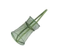 CHAKAE 25 cm-45 cm pieghevole rete da pesca supporto esche gabbia di stoccaggio trappola cestino portatile per mantenere vivo cesto di pesce per lago