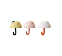 CHAKAE 3pcs Multifunzionale Nuvola Appiccicoso Ganci per e Asciugamano Appeso Utensili Da Cucina Gancio Dormitorio Gancio Salvaspazio