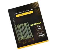 CHAKAE 54mm/40mm Pesca Anti Groviglio Maniche Collegamento Con Gancio Tubo Punta In Gomma Flessibile Linea Protettiva Accessori Anti Groviglio Maniche Collegare Con Gancio