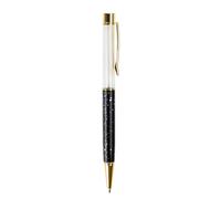 CHAKAE 6 penne a sfera ricaricabili con clip in metallo per aprire e chiudere, punta da 1 mm, scrittura liscia per scrivere, ricaricabili