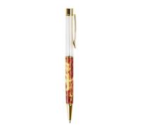 CHAKAE 6 penne a sfera ricaricabili con clip in metallo per aprire e chiudere, punta da 1 mm, scrittura liscia per scrivere, ricaricabili