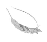 CHAKAE Cerchietto metallico per capelli da strega con foglia dorata, per lo styling dei capelli, per spettacoli dal vivo, fascia per carnevali, accessorio da sposa
