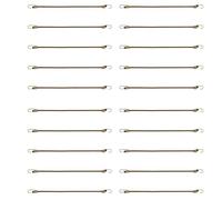 CHAKAE Cingcio Elastico da 20 per Bagaglio da Campeggio per Escursioni Bundling Bungee Corda con Corda Multifunzionale Gancio