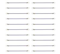 CHAKAE Cingcio Elastico da 20 per Bagaglio da Campeggio per Escursioni Bundling Bungee Corda con Corda Multifunzionale Gancio