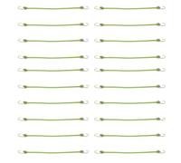 CHAKAE Cingcio Elastico da 20 per Bagaglio da Campeggio per Escursioni Bundling Bungee Corda con Corda Multifunzionale Gancio