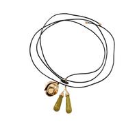 CHAKAE Collana con ciondolo a forma di campane, accessori distintivi, alla moda, moderna, lunga, per feste quotidiane, gioielli retrò