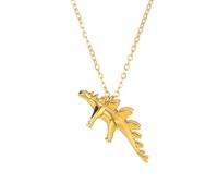 CHAKAE Collana con ciondolo a forma di dinosauro, adorabile e moderna, adatta per ragazzi e ragazze, gioiello alla moda per bambini, Misura unica, come descritto, come descritto