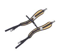 CHAKAE Confezione da 2 spallacci leggeri ad alta resistenza con gancio per escursionismo campeggio zaini accessori ergonomici regolabili cinghie pettorali